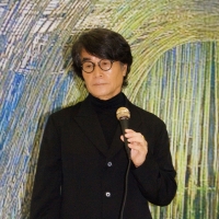 Тэцунори Кавана в МАРХИ, мастер-класс по Икэбана, 3 июля 2014 года