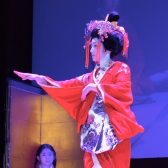 Танец Кикукава-таю. Она - специальный гость Фестиваля